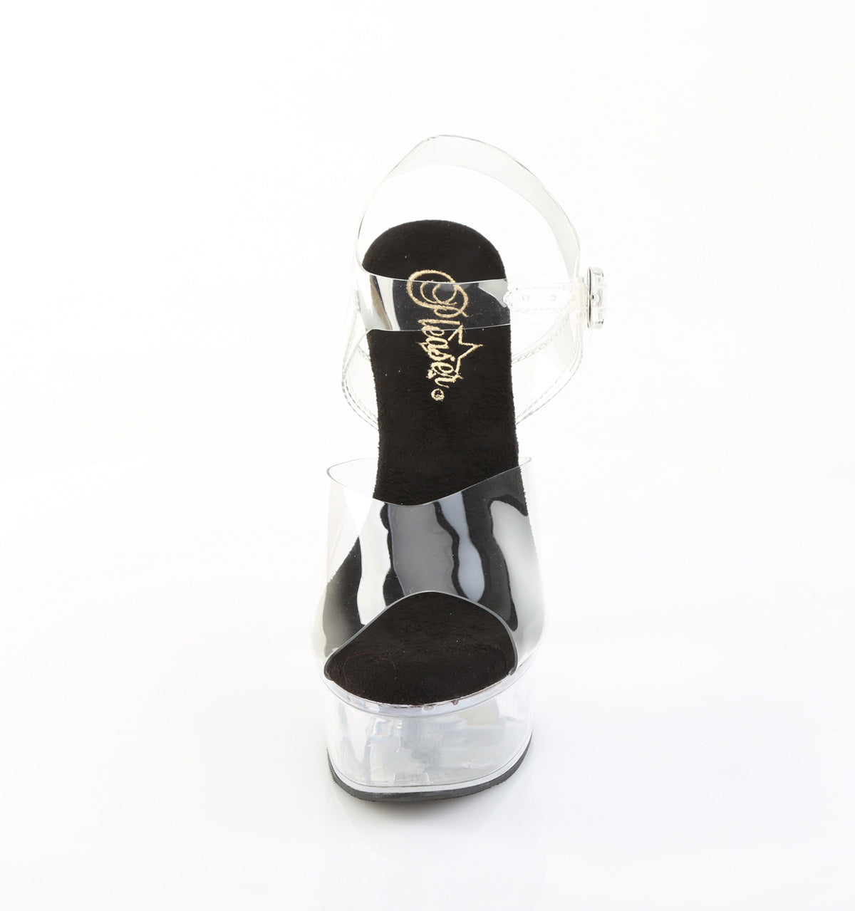 CAPTIVA-608 6" Heel, 1 3/4" PF Ankle Strap Sandal w/ RS on Heel