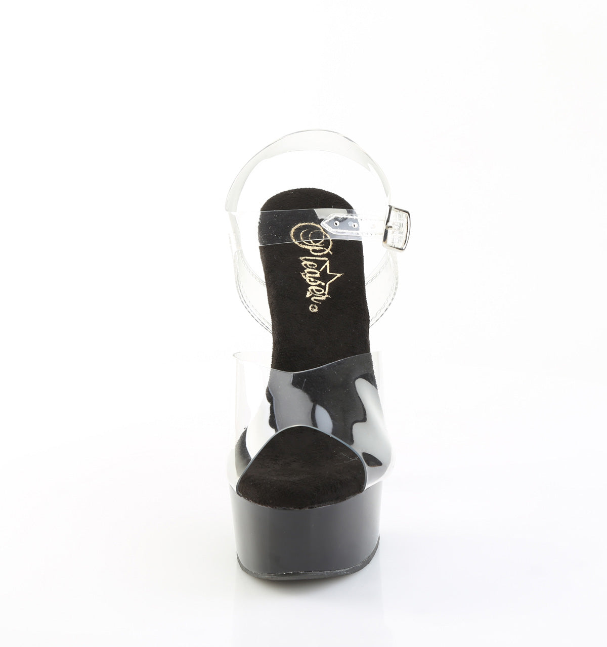 CAPTIVA-608 6" Heel, 1 3/4" PF Ankle Strap Sandal w/ RS on Heel