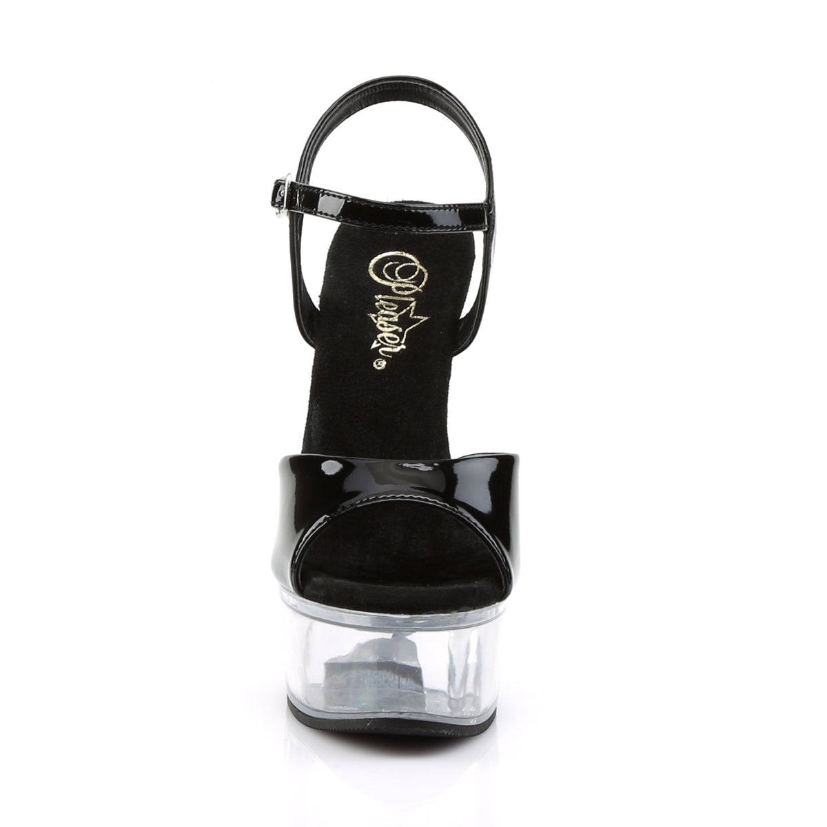 CAPTIVA-609 6" Ankle Strap PF Sandal W/RS On Heel