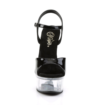 CAPTIVA-609 6" Ankle Strap PF Sandal W/RS On Heel