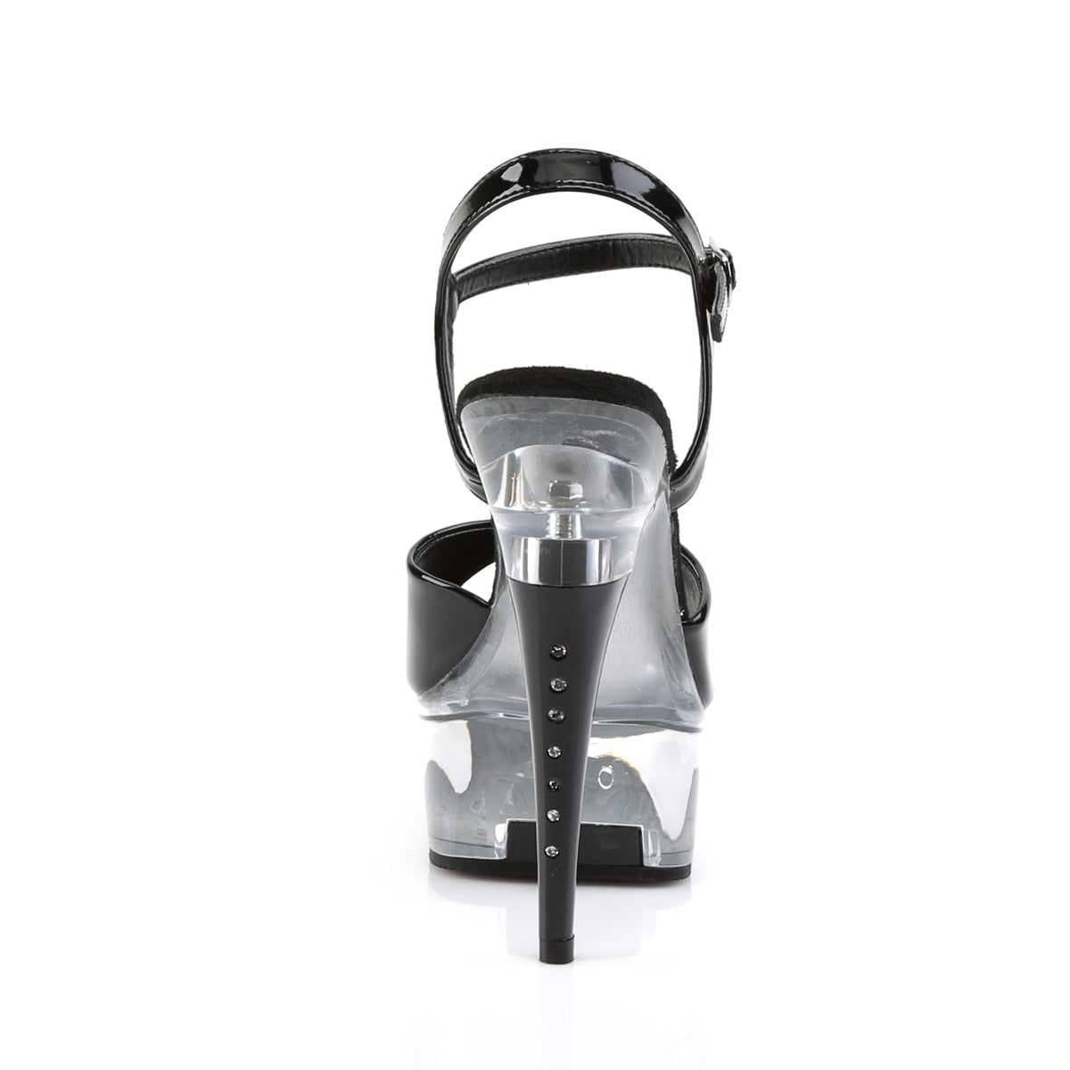 CAPTIVA-609 6" Ankle Strap PF Sandal W/RS On Heel