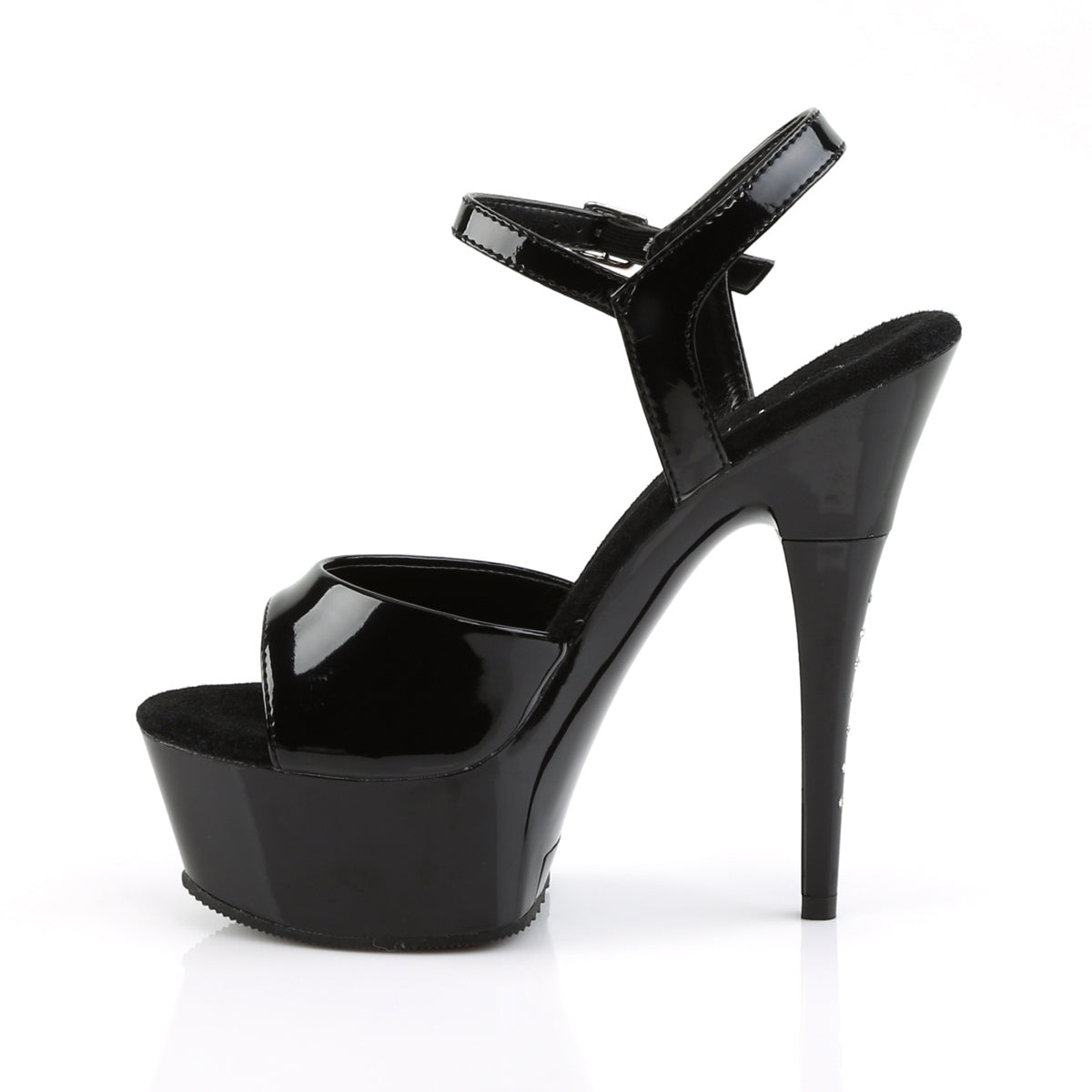 CAPTIVA-609 6" Ankle Strap PF Sandal W/RS On Heel