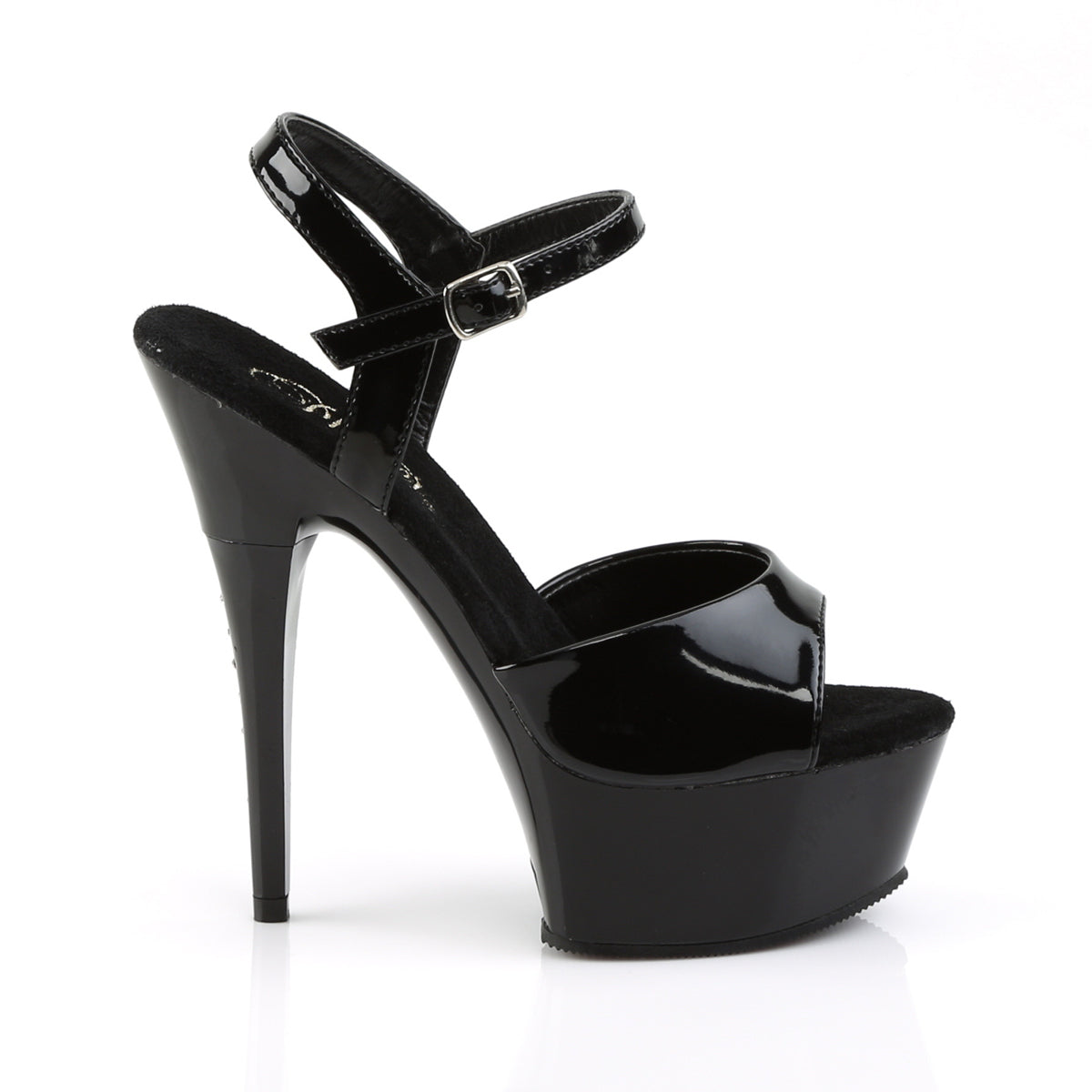 CAPTIVA-609 6" Ankle Strap PF Sandal W/RS On Heel