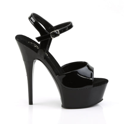 CAPTIVA-609 6" Ankle Strap PF Sandal W/RS On Heel
