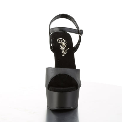 CAPTIVA-609 6" Ankle Strap PF Sandal W/RS On Heel