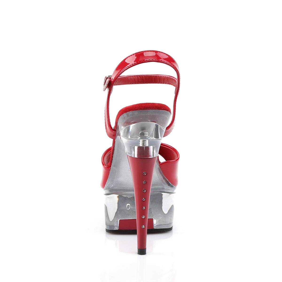 CAPTIVA-609 *6" Ankle Strap PF Sandal W/RS On Heel