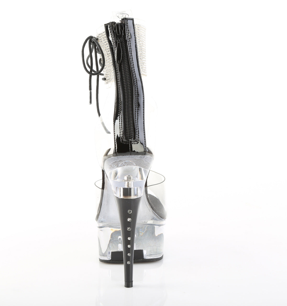 CAPTIVA-624RS 6" Heel, 1 3/4" PF RS Ankle Cuff Sandal, Back Zip