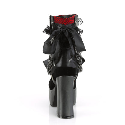 CHARADE-110 4 1/2" Heel, 2" PF Ankle Boot, Side Zip