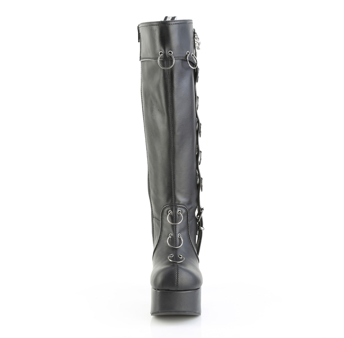 CHARADE-211 4 1/2" Heel, 2" PF Knee High Boot, Inside Zip