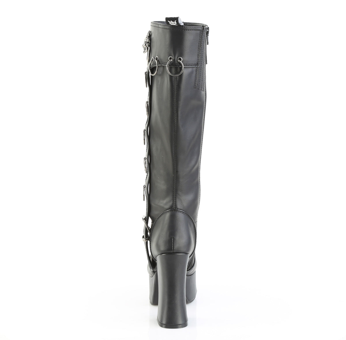 CHARADE-211 4 1/2" Heel, 2" PF Knee High Boot, Inside Zip