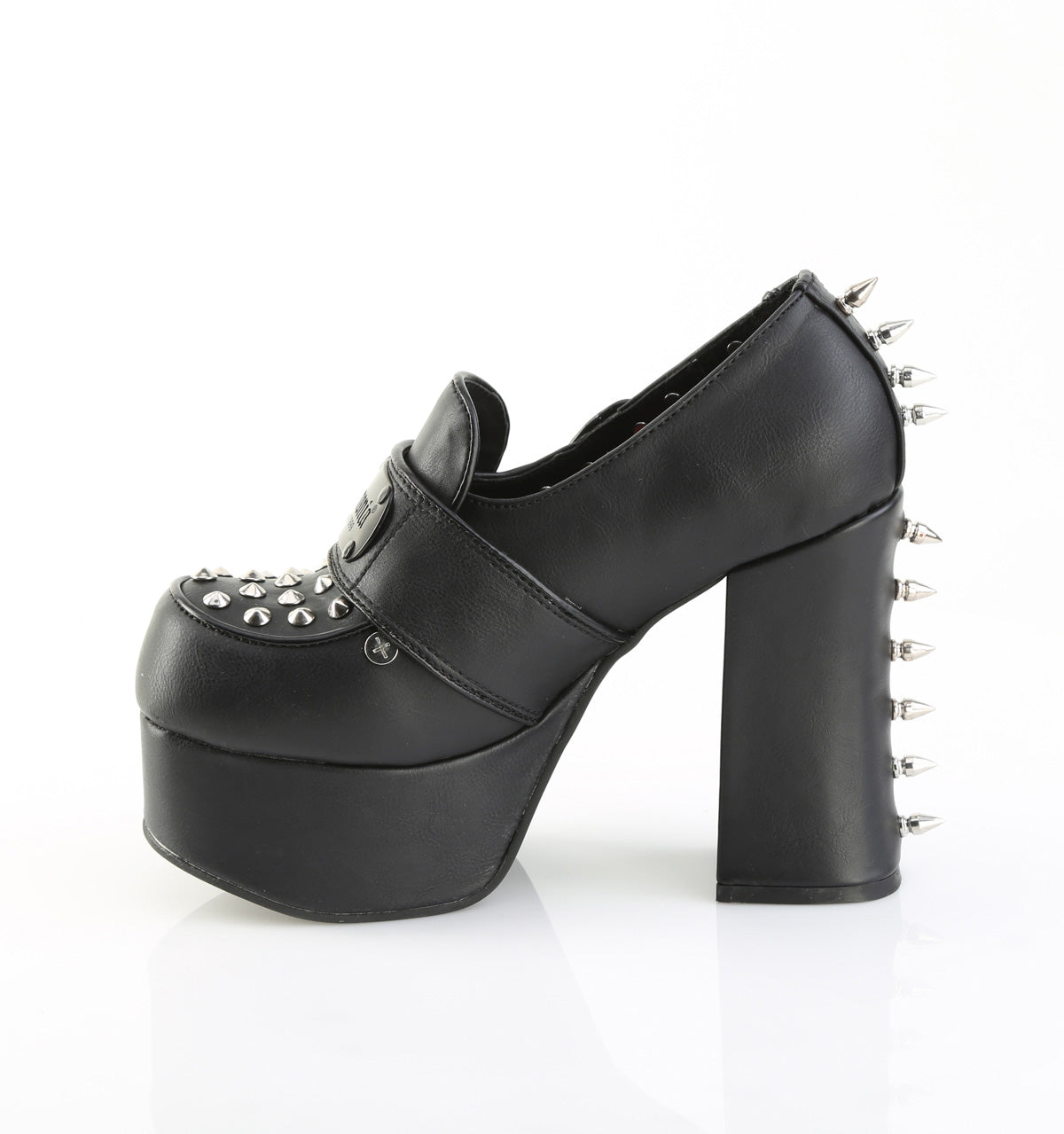 CHARADE-32 4 1/2" Heel, 2" PF Lace-Up Loafer