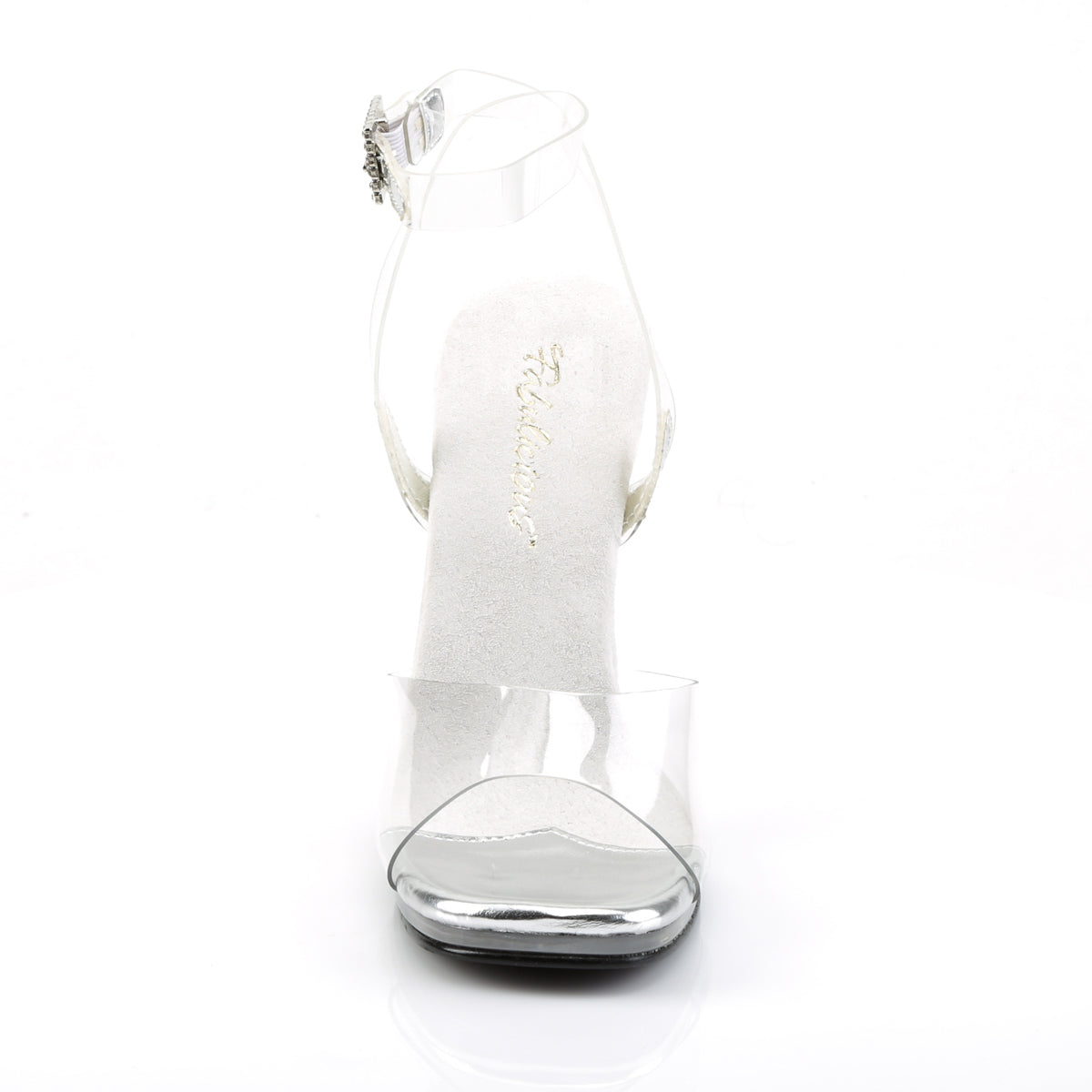 CHIC-06 **4 1/2" Heel, 1/4" PF Wrap Around Ankle Strap Sandal