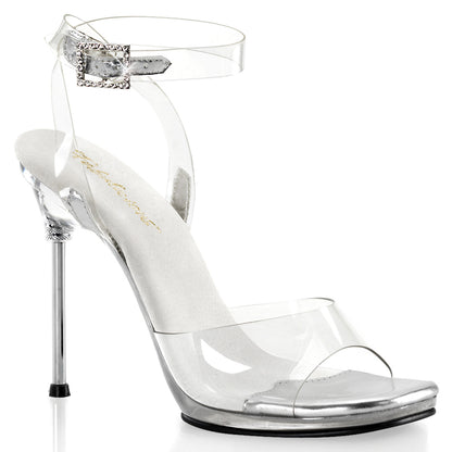 CHIC-06 **4 1/2" Heel, 1/4" PF Wrap Around Ankle Strap Sandal