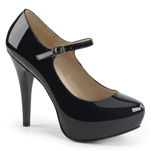 CHLOE-02 5 1/4" Heel, 1 1/4" PF Maryjane W/Concealed PT Pump