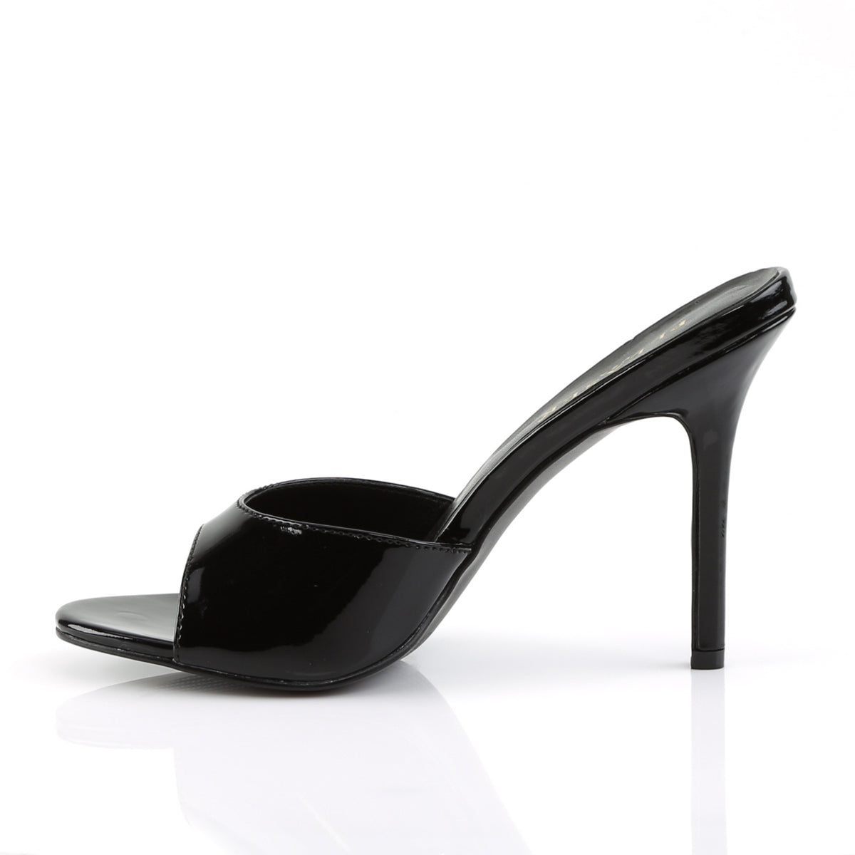 CLASSIQUE-01 4" Heel Peep Toe Slide
