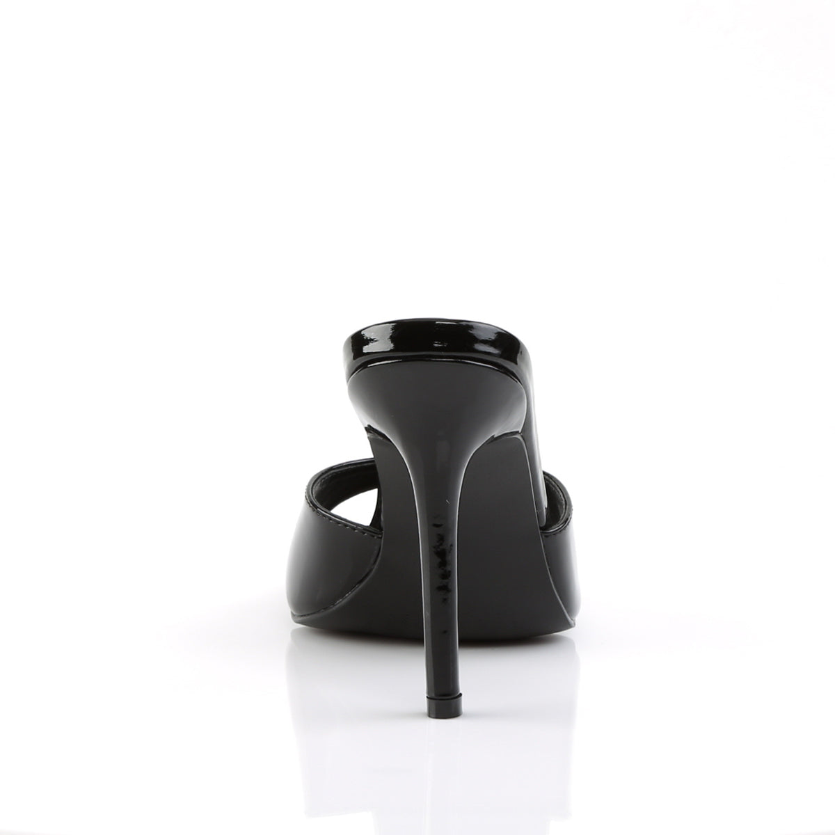 CLASSIQUE-01 4" Heel Peep Toe Slide