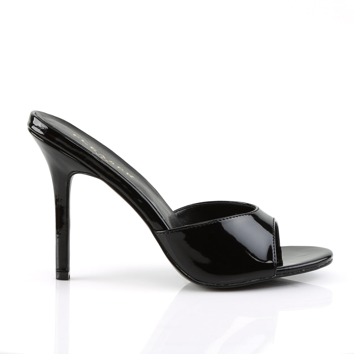 CLASSIQUE-01 4" Heel Peep Toe Slide
