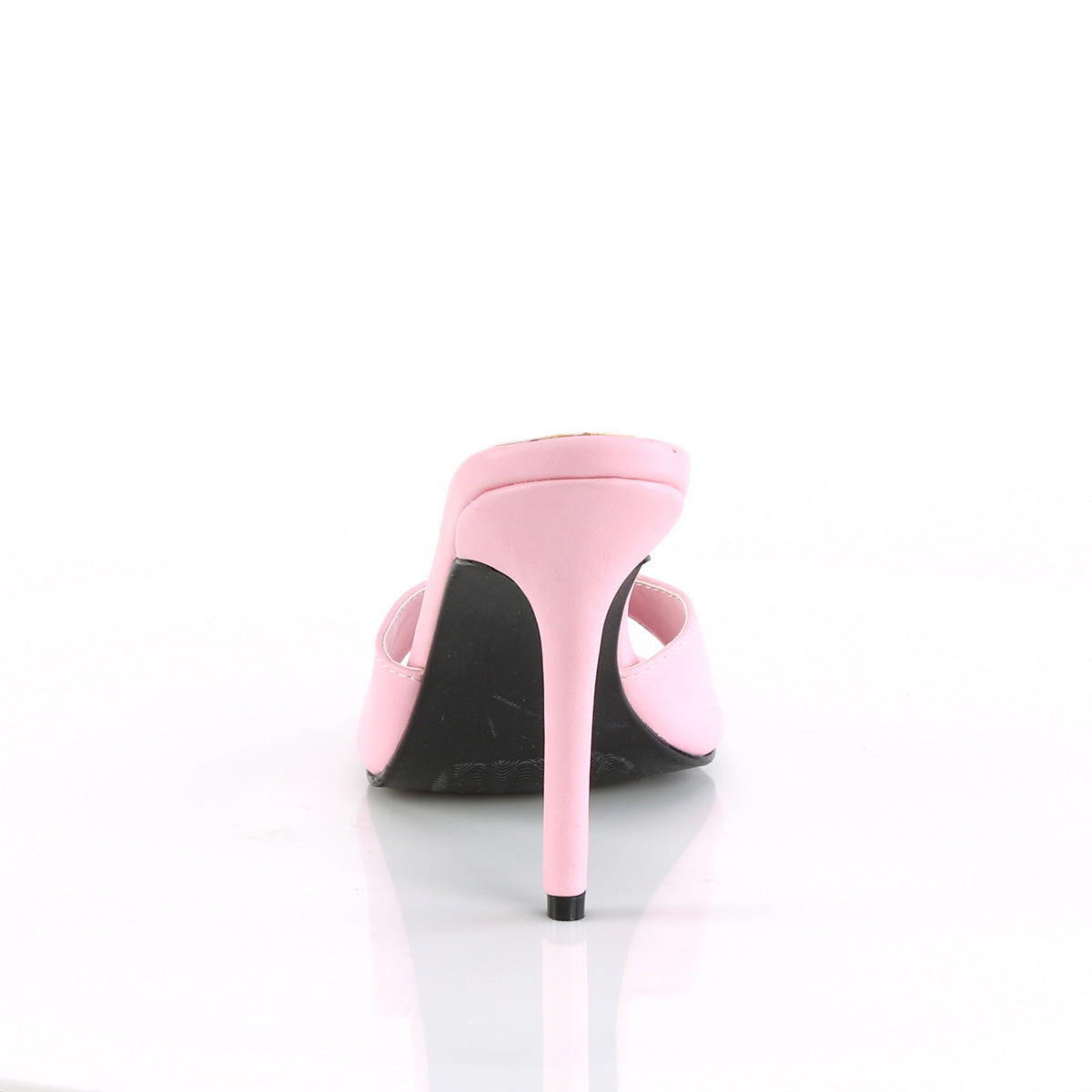 CLASSIQUE-01 4" Heel Peep Toe Slide