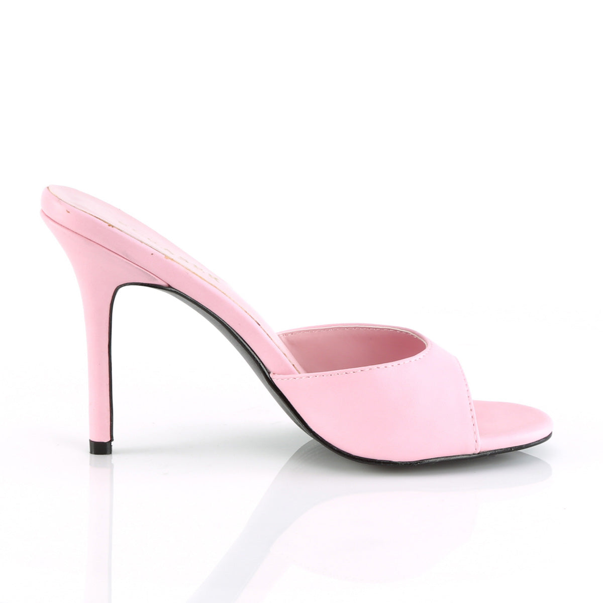 CLASSIQUE-01 4" Heel Peep Toe Slide