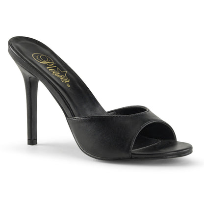 CLASSIQUE-01 4" Heel Peep Toe Slide