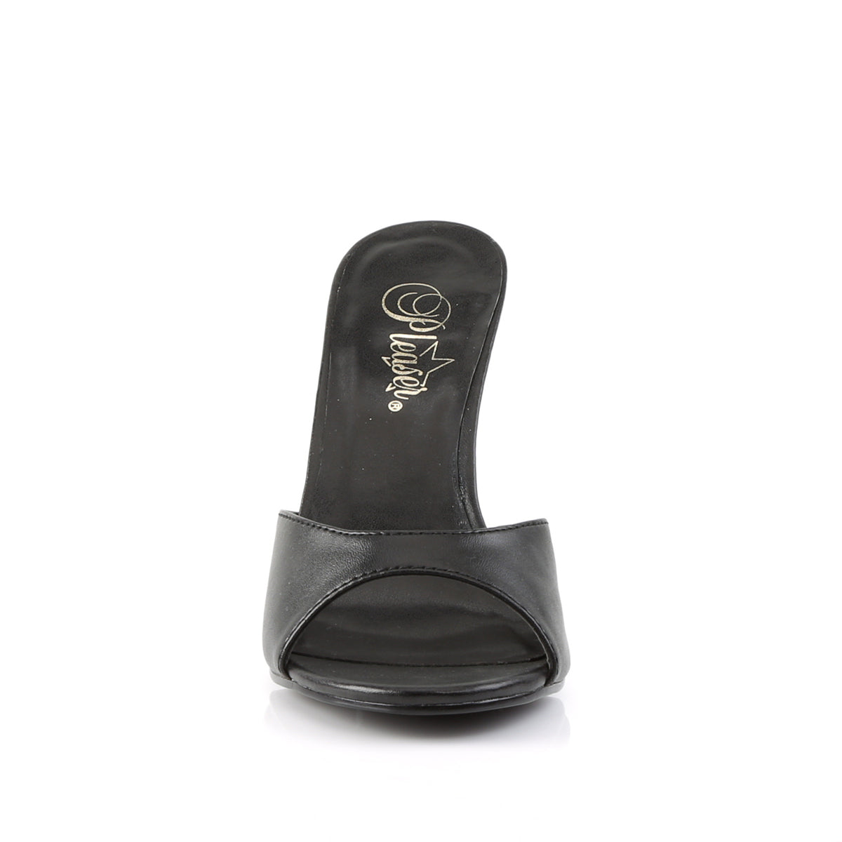 CLASSIQUE-01 4" Heel Peep Toe Slide