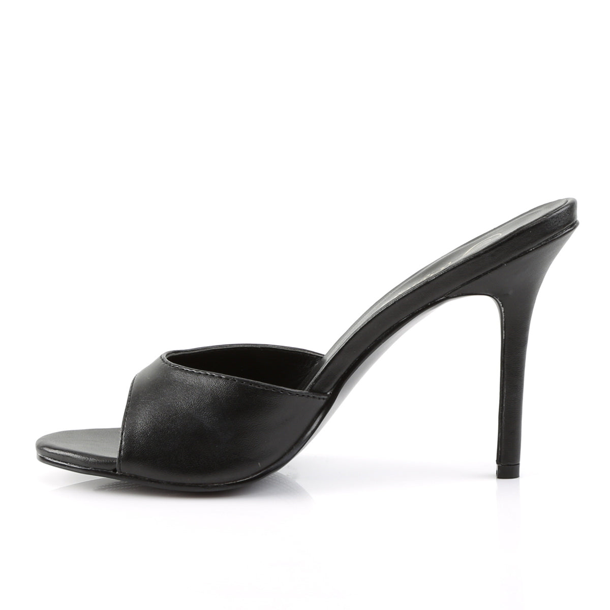 CLASSIQUE-01 4" Heel Peep Toe Slide