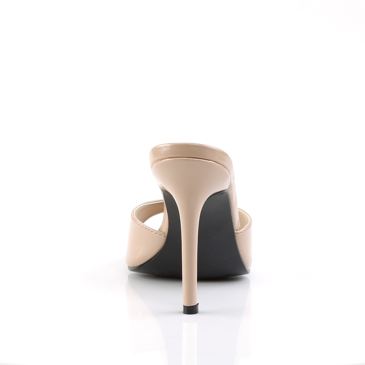 CLASSIQUE-01 4" Heel Peep Toe Slide