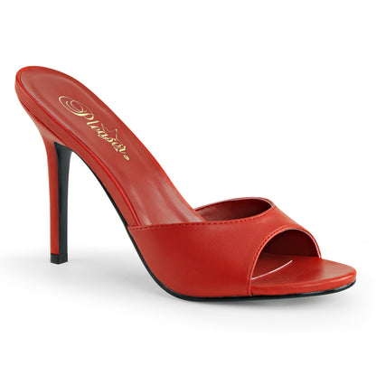 CLASSIQUE-01 4" Heel Peep Toe Slide