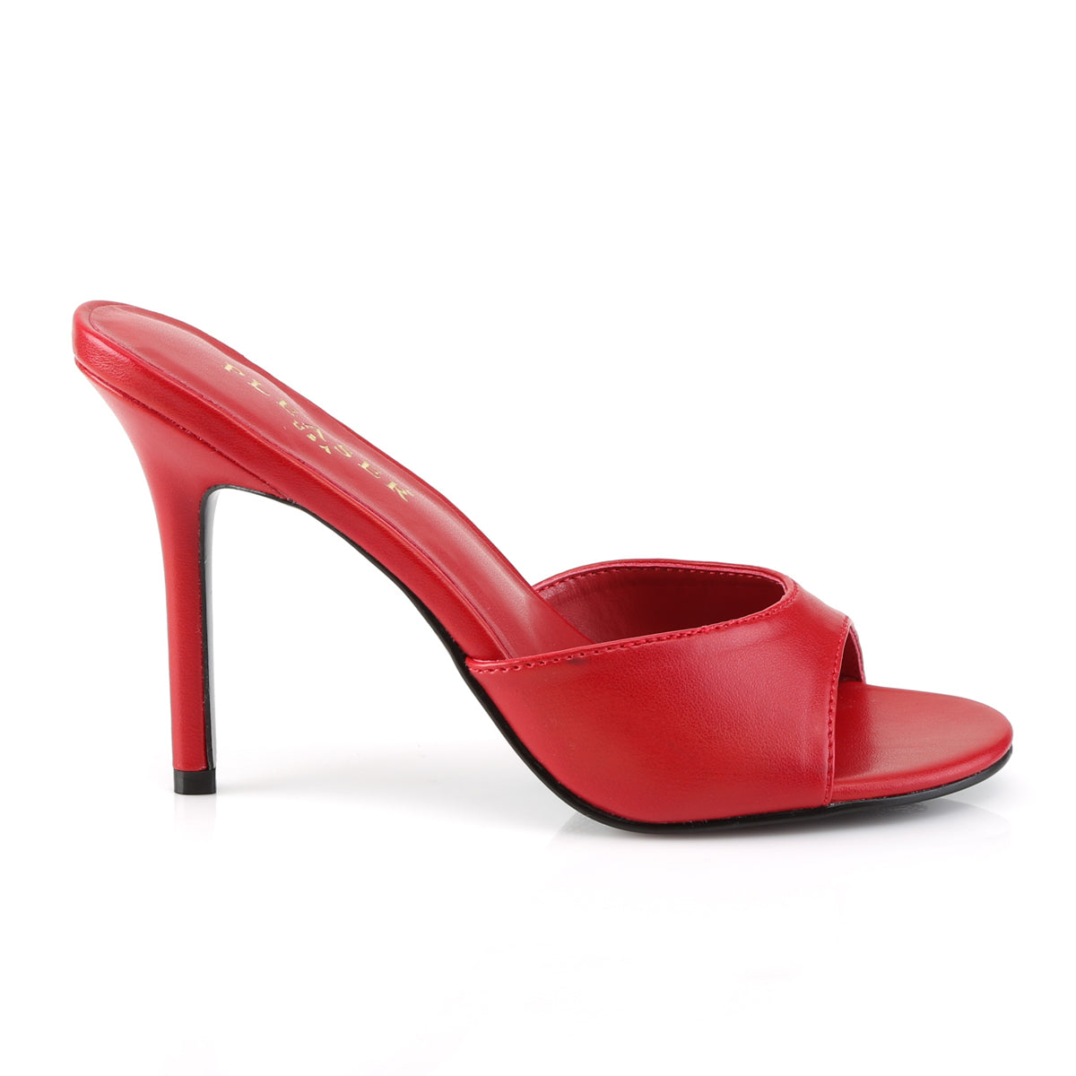 CLASSIQUE-01 4" Heel Peep Toe Slide