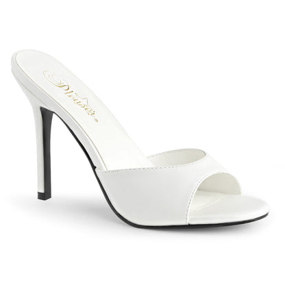 CLASSIQUE-01 4" Heel Peep Toe Slide