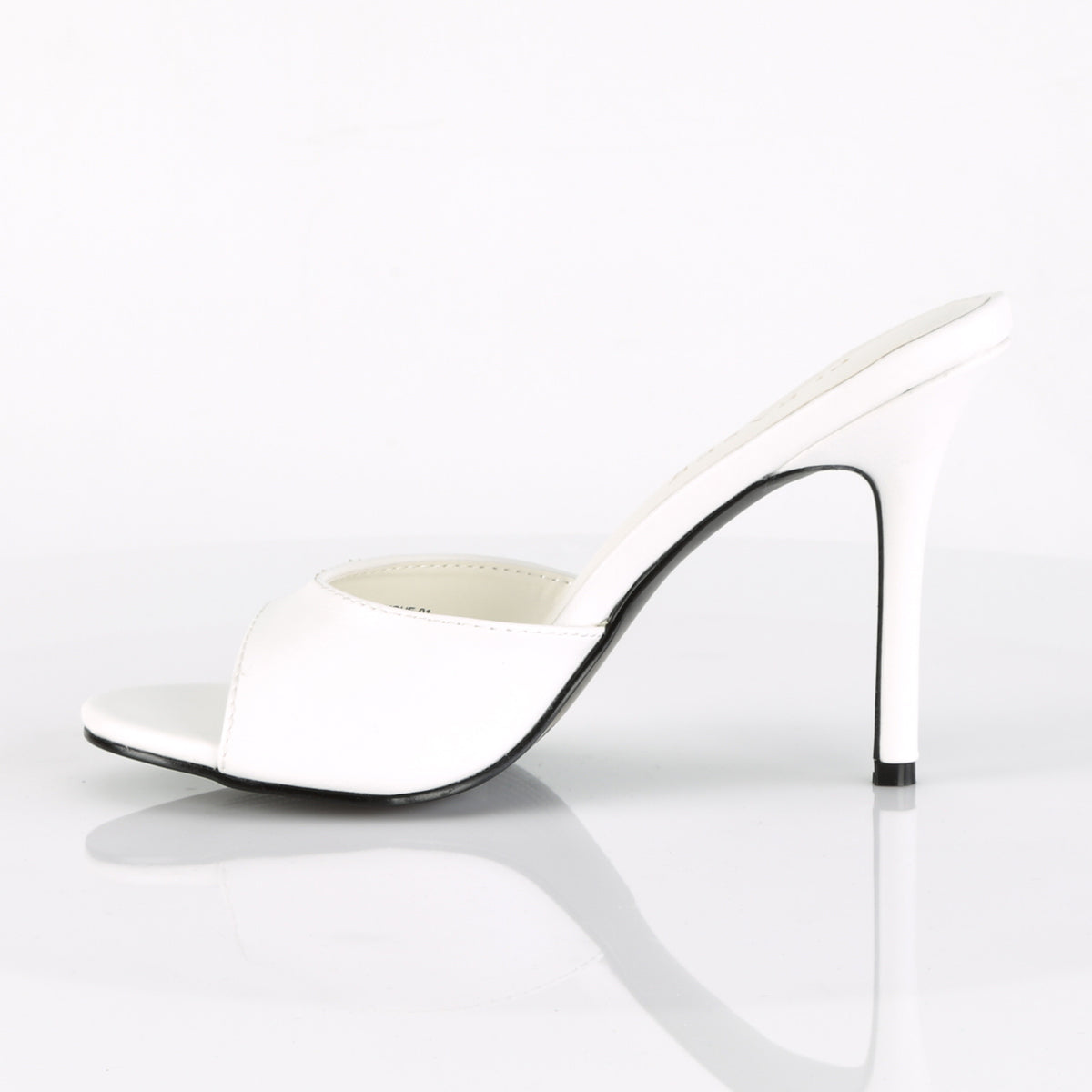 CLASSIQUE-01 4" Heel Peep Toe Slide