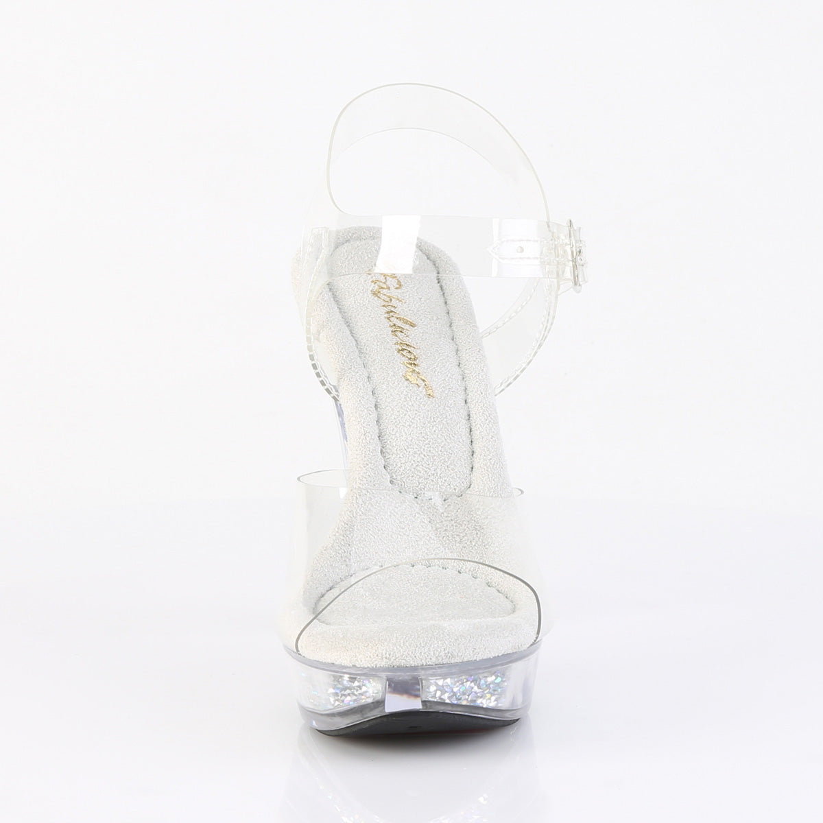 COCKTAIL-508RSI 5" Heel, 1" PF Ankle Strap Sandal w/RS Inserts