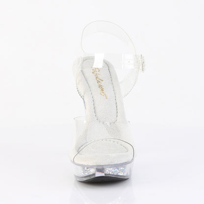 COCKTAIL-508RSI 5" Heel, 1" PF Ankle Strap Sandal w/RS Inserts