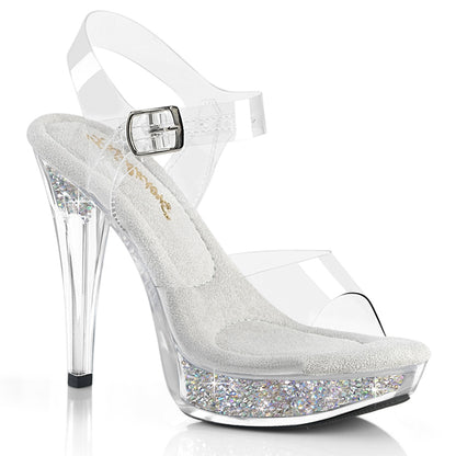COCKTAIL-508RSI 5" Heel, 1" PF Ankle Strap Sandal w/RS Inserts