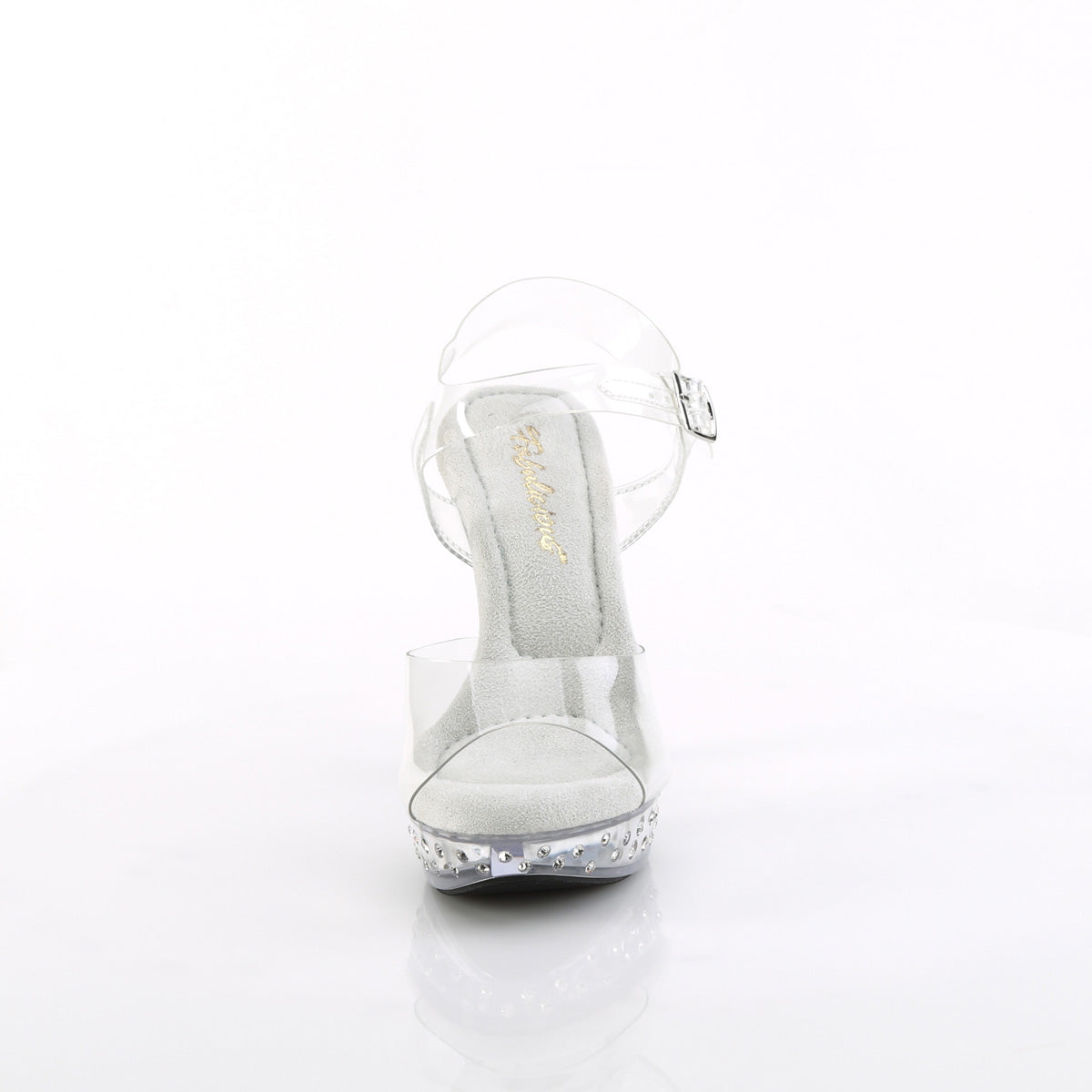 COCKTAIL-508SDT 5" Heel, 1" PF Ankle Strap Sandal