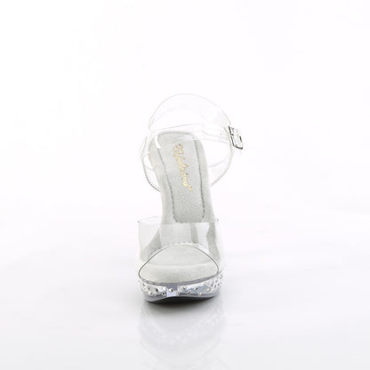 COCKTAIL-508SDT 5" Heel, 1" PF Ankle Strap Sandal