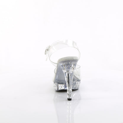 COCKTAIL-508SDT 5" Heel, 1" PF Ankle Strap Sandal