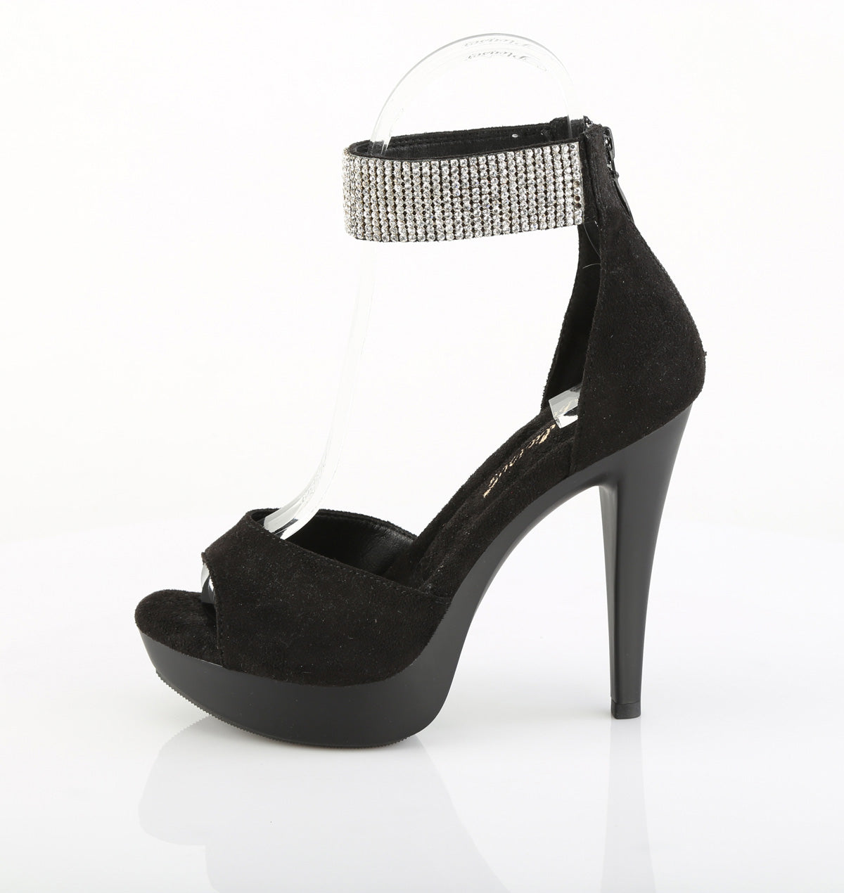 COCKTAIL-525 5" Heel, 1" PF d'Orsay Sandal w/RS, Back Zip