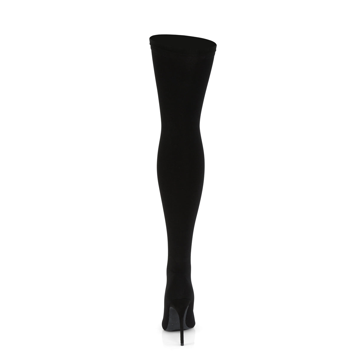 COURTLY-3005 5" Stretch Pull-On Thigh High Boot