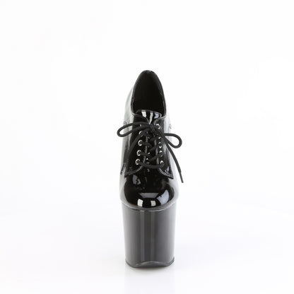 CRAZE-860 8" Heelless, 3" PF Lace-Up Front Oxford Shoes