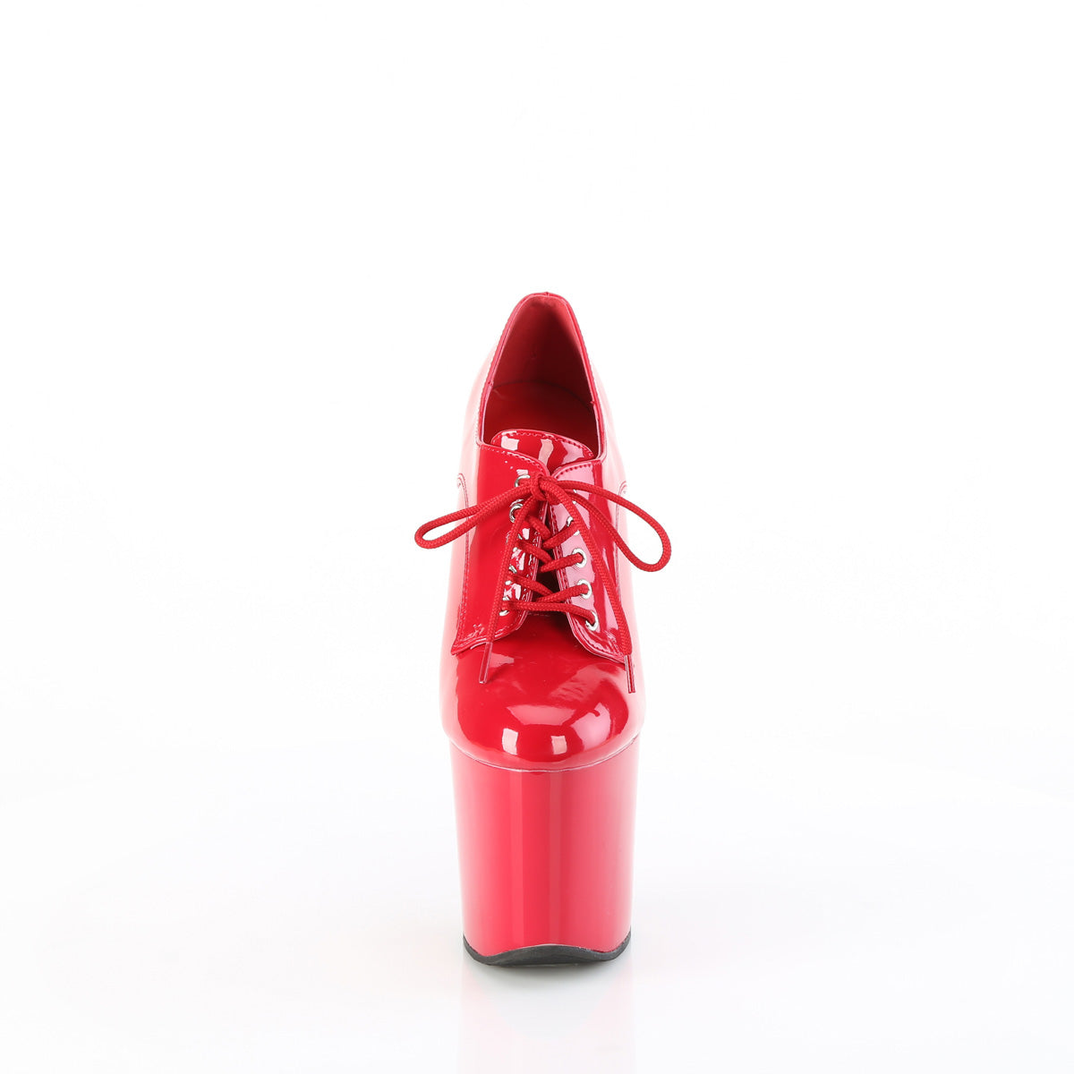 CRAZE-860 8" Heelless, 3" PF Lace-Up Front Oxford Shoes