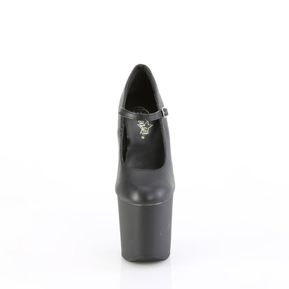 CRAZE-880 8" Heelless, 3" PF Mary Jane Pump