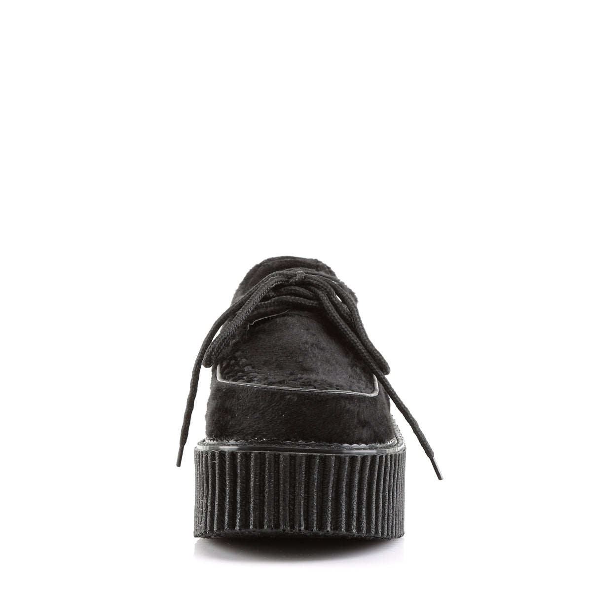 CREEPER-202 3" PF Goth Punk Rockabilly Fur Creeper Shoe