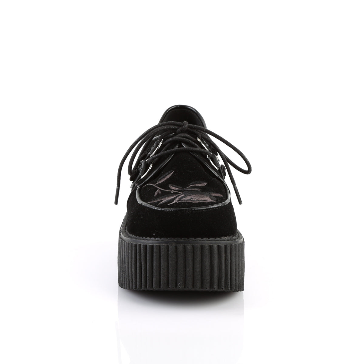 CREEPER-219 3" PF Creeper W/ Embroidered Flower