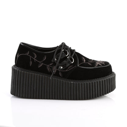 CREEPER-219 3" PF Creeper W/ Embroidered Flower