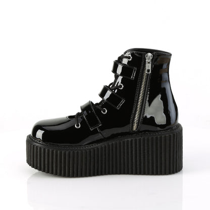 CREEPER-260 *3" PF Lace-Up Ankle High Creeper w/ Buckle straps