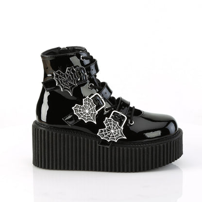 CREEPER-260 *3" PF Lace-Up Ankle High Creeper w/ Buckle straps