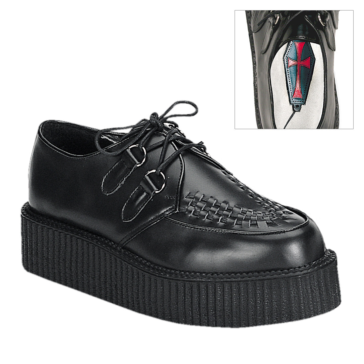CREEPER-402 2" PF Rockabilly Punk Goth Creeper
