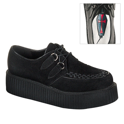 CREEPER-402S 2" PF Rockabilly Punk Goth Creeper