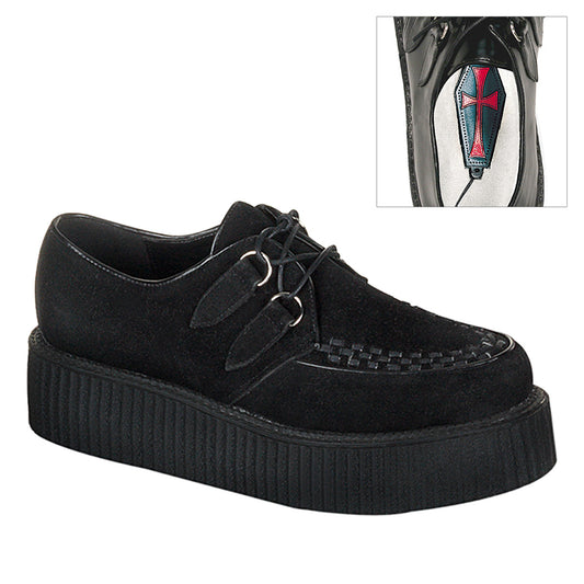 CREEPER-402S 2" PF Rockabilly Punk Goth Creeper